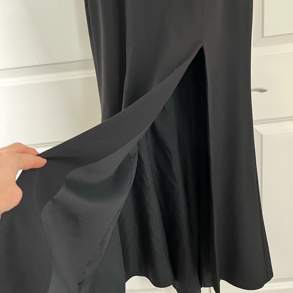 Amsale BLACK Eden dress size 8 - Picture 7 of 9
